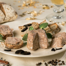 Terrine d'oie au jus de truffe 100g