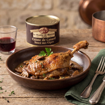 Cuisse de Canard Sauce aux Cèpes 400g