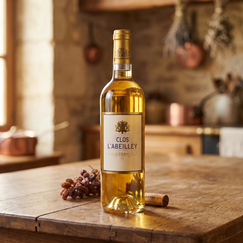 Sauternes « Clos L'Abeilley » 2018 37,5 cl