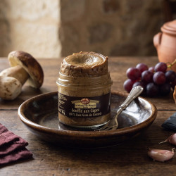 Soufflé aux cèpes et au foie gras (30 % foie gras)