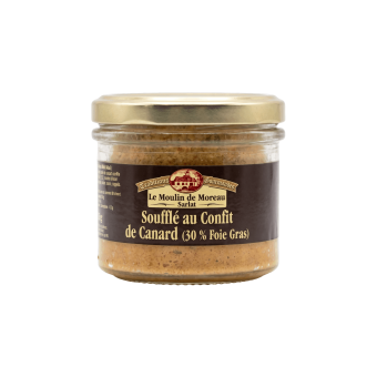 Soufflé au confit de canard (30 % foie gras) (2)