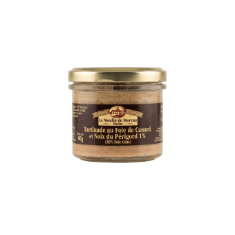 Tartinade au foie de canard et noix du Périgord 1 % (20 % foie gras) (2)