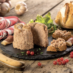 Terrines de canard au magret fumé