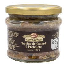 Lot de 3 Terrines de Canard à l'Echalote 180g