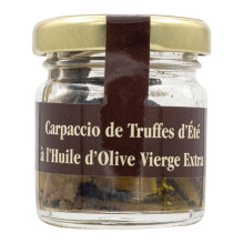 Carpaccio de Truffes d'été à l'Huile d'olive Vierge extra 20g