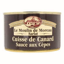 le lot de 2 Cuisses de Canard Sauce aux Cèpes 400g