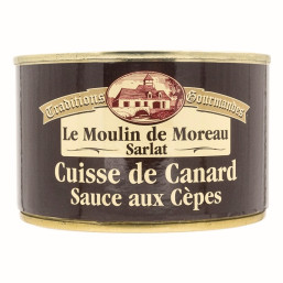 le lot de 2 Cuisses de Canard Sauce aux Cèpes 400g