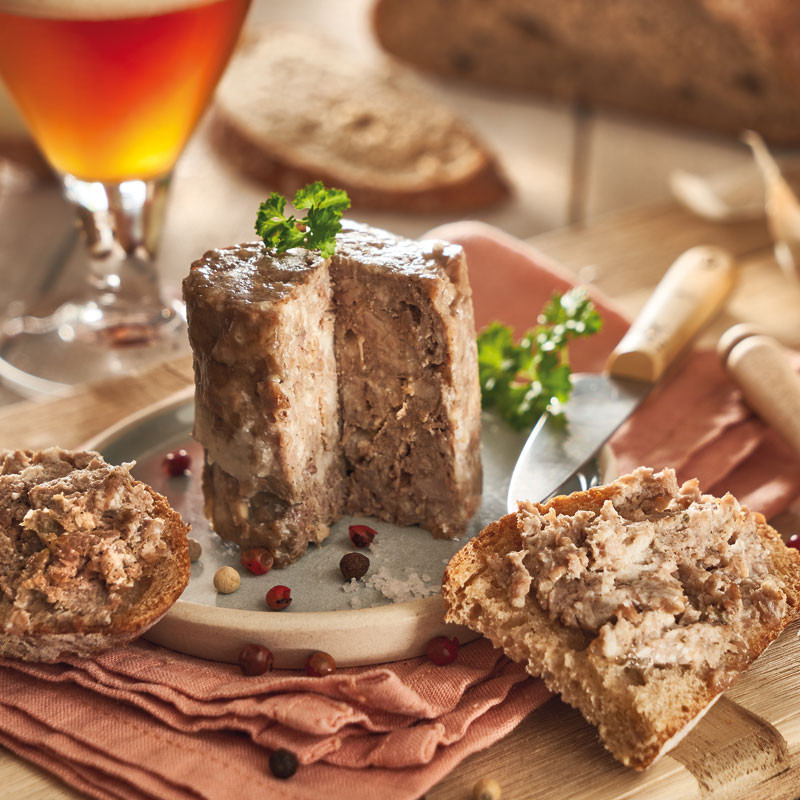 Terrine pur porc à la bière du Périgord 100G