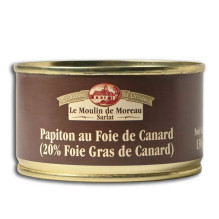 Le lot de 2 Papitons au foie de canard (20% Foie Gras) 130g