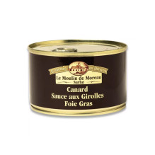Le lot de 2 boîtes de Canard sauce aux Girolles et Foie Gras 400g