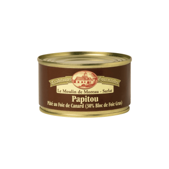 Papitou : Pâté au Foie de Canard (30% Bloc de Foie Gras) (2)