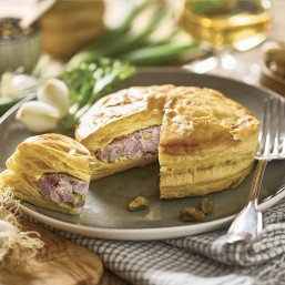 Tourte Forestière au Canard et aux Pistaches (2 tourtes)