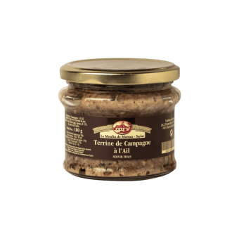 Terrine de campagne à l'ail (2)