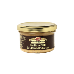 Soufflé au confit de canard (30% Foie Gras) 80g (3)