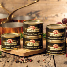 Colis grande réserve au foie gras du Périgord + un confit de Figues et un confit d'oignons OFFERTS