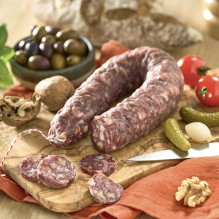 Saucisse sèche supérieure aux noix du Périgord