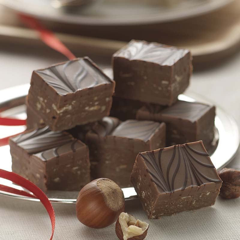 Millefeuille au praliné noisette au chocolat au lait