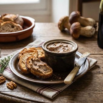 Tartinade au Foie de Canard et Cèpes (20% Foie Gras) 80g