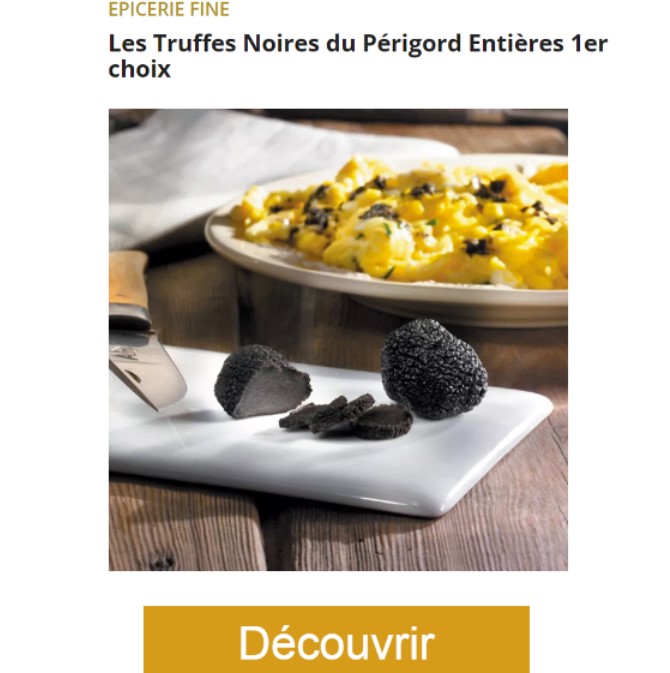 Truffe du Périgord : Prix, Spécialités Culinaires, Producteurs - Traditions  du Périgord