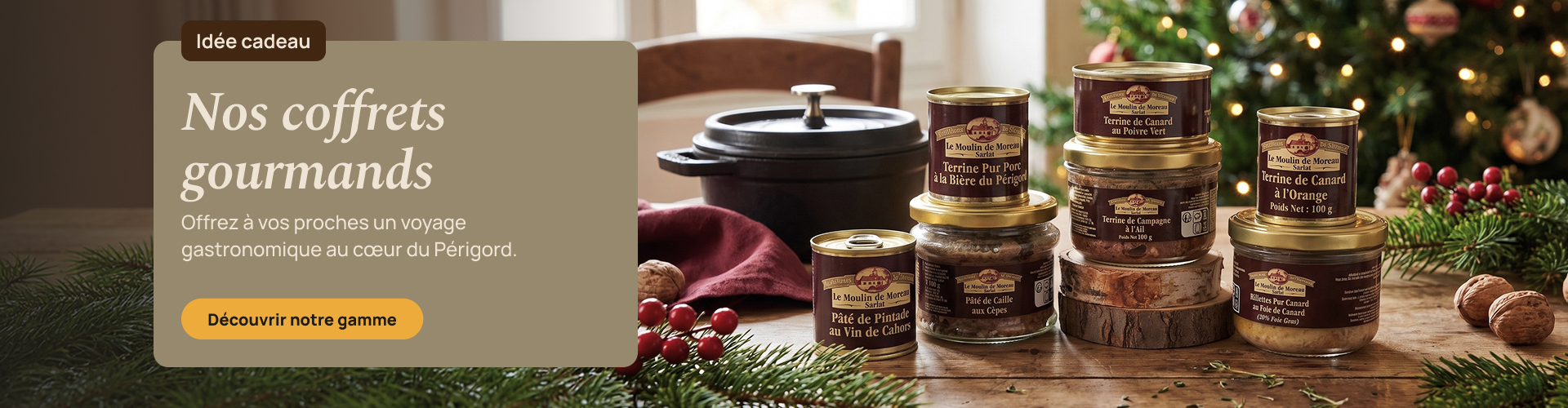 Notre sélection de coffrets gourmands