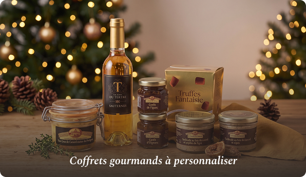 Coffrets gourmands à personnaliser