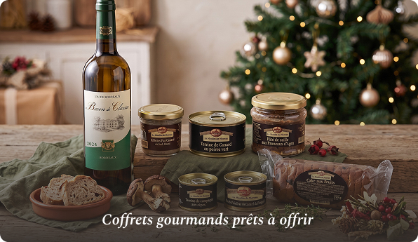 Coffrets gourmands prêts à offrir