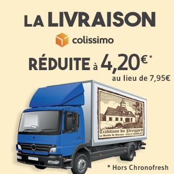 Livraison réduite à 4€20