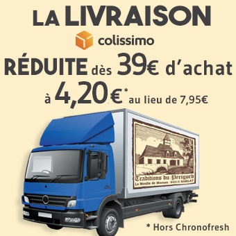 Livraison réduite à 4€20